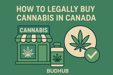 legal cannabis in Canada infographic – Budhub