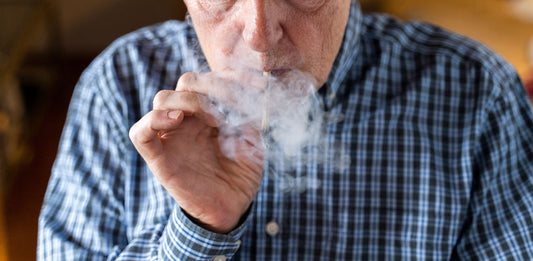 old people smoking cannabis